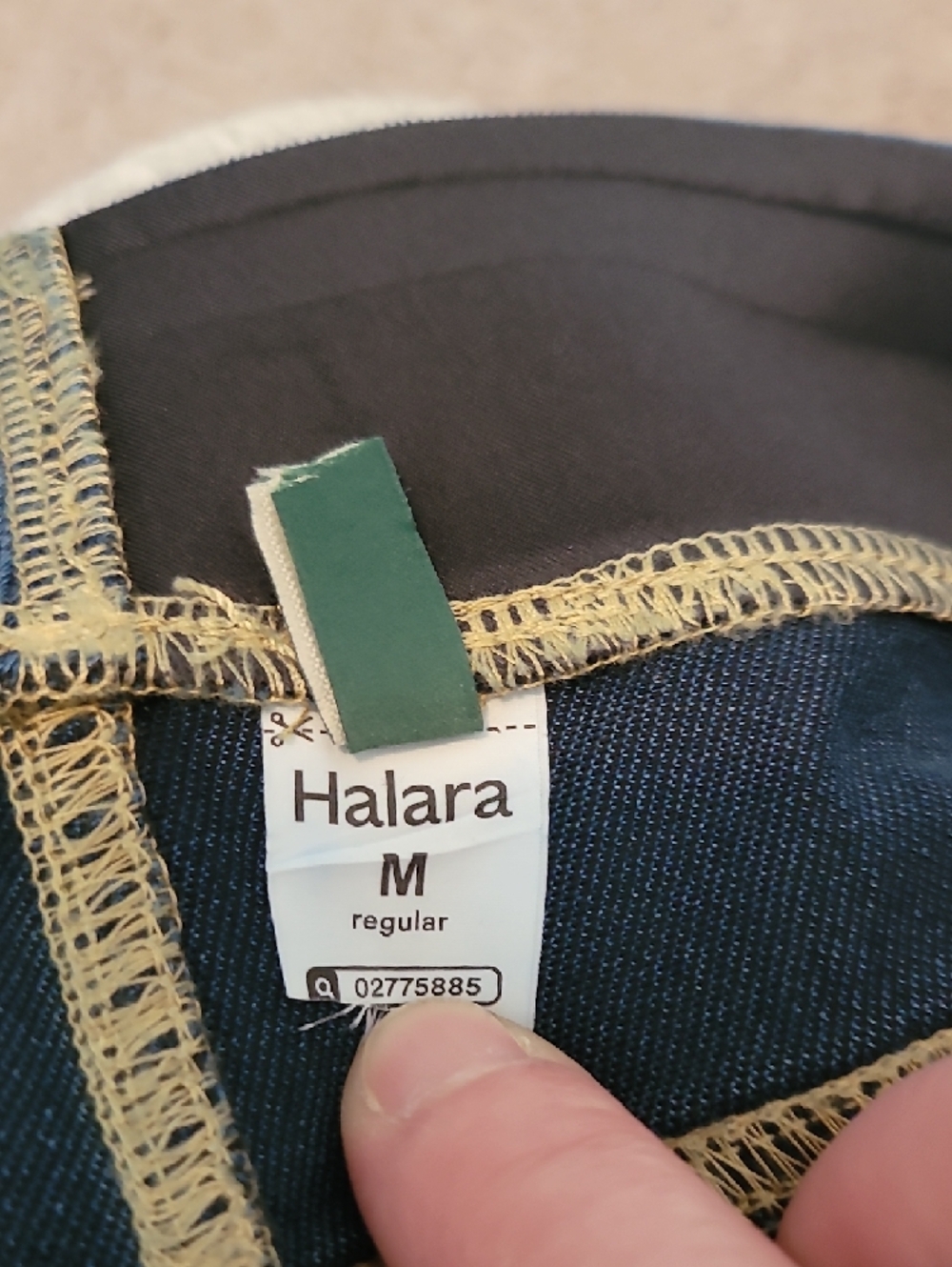 Halara Flex'M High Waisted Pockets Baggy Wide Leg Washed Casual Jeans NWOT - Picture 7 of 7